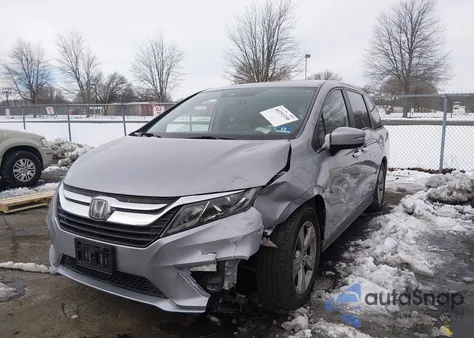 2018 Honda Odyssey Ex-L z USA, uszkodzony, nr VIN 5FNRL6H70JB048961